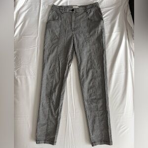 Silence + Noise Monochrome Checkered Pants